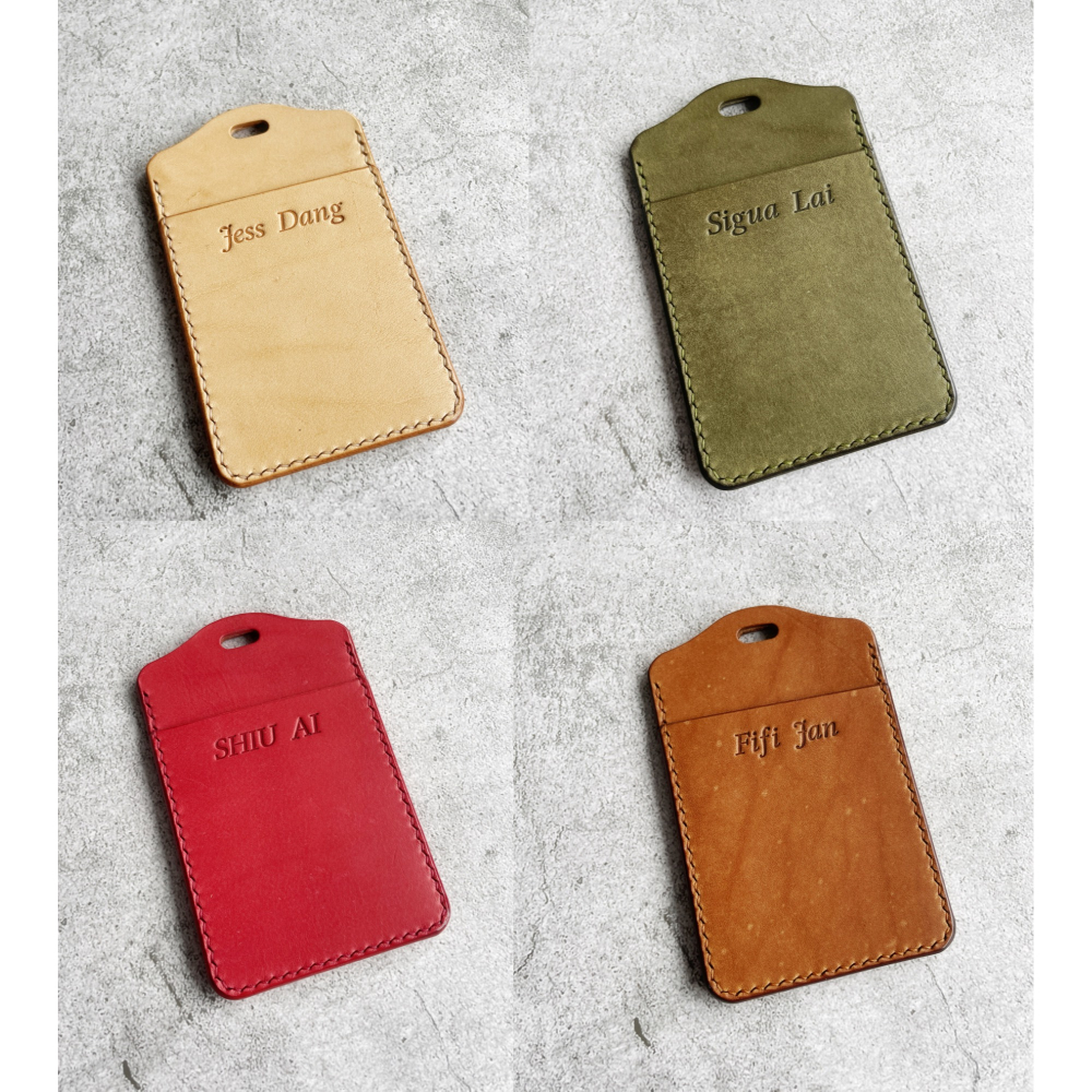 【皮喔】【植鞣經典雙層證件套】手工客製真皮證件套_植鞣革 皮革 真皮 證件套 手工 客製-細節圖3