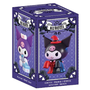 (台灣發貨超便宜 )樸克款庫洛米盲盒公仔一套8隻  公仔 擺件 小盒玩 盲盒 娃娃機 批發 零售 港版彩盒 公仔-細節圖2