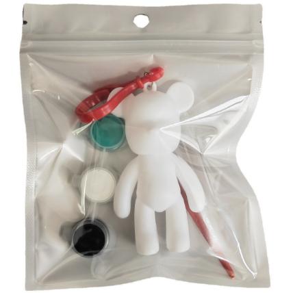 (台灣現貨) 可以開統編  塗色公仔娃娃 暴力熊 DIY 手繪流體熊套裝 娃娃機 學校專用 夜市 送禮物 幼稚園 安親班-細節圖3