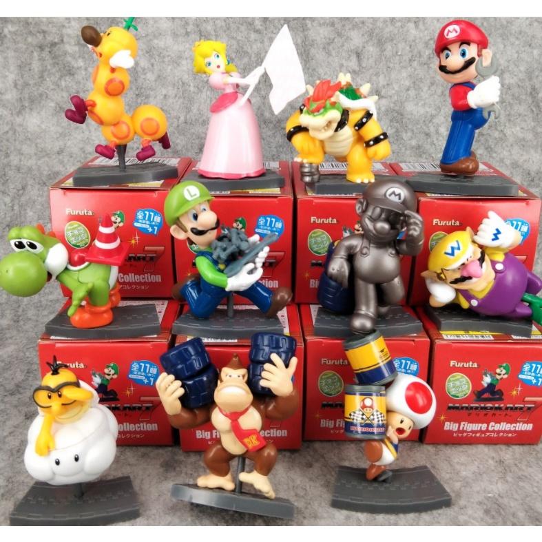 (現貨超便宜 )瑪莉歐兄弟盒蛋 馬力歐兄弟盒玩一套24盒公仔 擺件 小盒玩 盲盒 娃娃機 批發 零售 港版彩盒-細節圖2