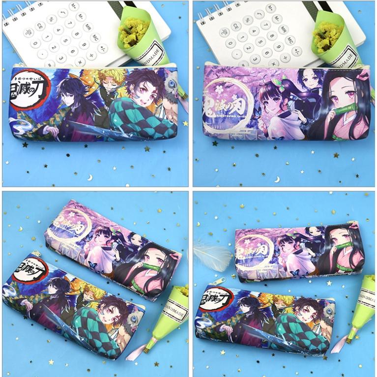 (台灣發貨)PUI PUI鬼滅之刃PU筆袋學生筆袋 鬼滅之刃筆袋文具盒拉鏈筆袋文具禮物 娃娃機 批發 夜市-細節圖3