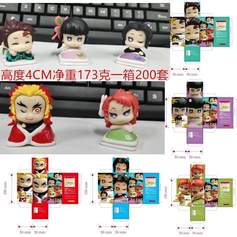 (台灣出貨)鬼滅之刃睡眠公仔 彌豆子公仔 扭蛋 轉蛋 擺飾 鬼滅之刃公仔 日版 玩偶 鬼滅吊飾 鬼滅公仔 娃娃機小公仔-細節圖5