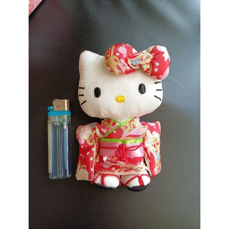 Hello kitty  和服 景品  娃娃  絨毛 玩偶-細節圖4