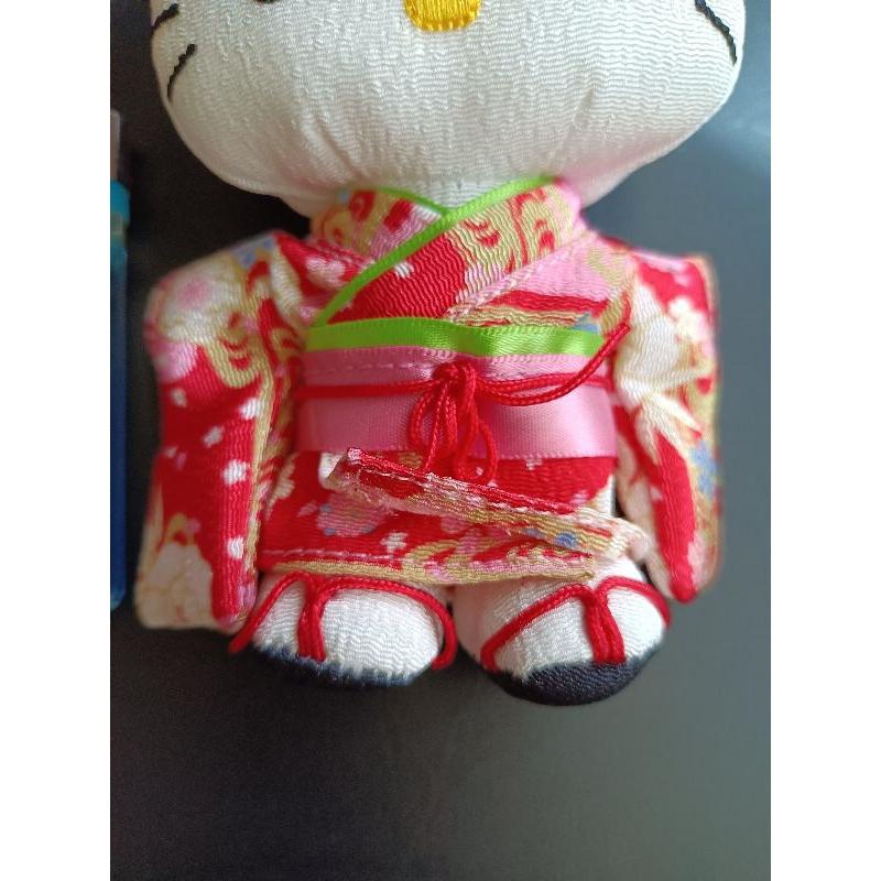 Hello kitty  和服 景品  娃娃  絨毛 玩偶-細節圖6