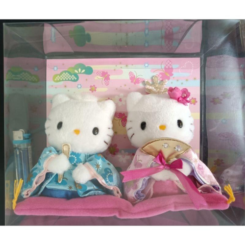 Hello Kitty 女兒節 和服 玩偶 娃娃 絨毛 坐姿