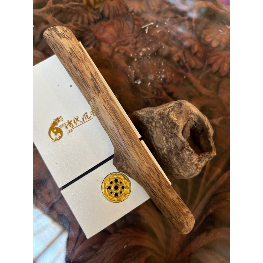 沉香木客製化鋼珠筆-細節圖9