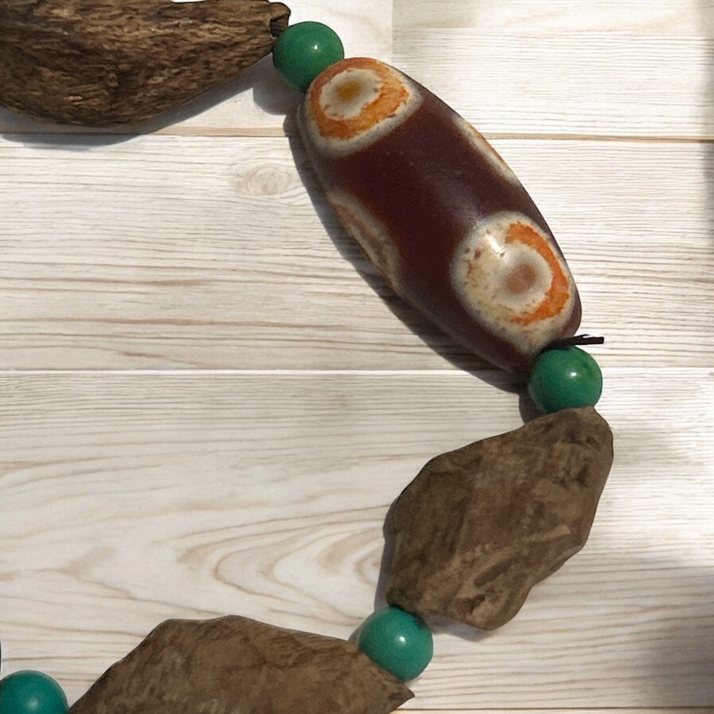 天珠沉香手串-細節圖2