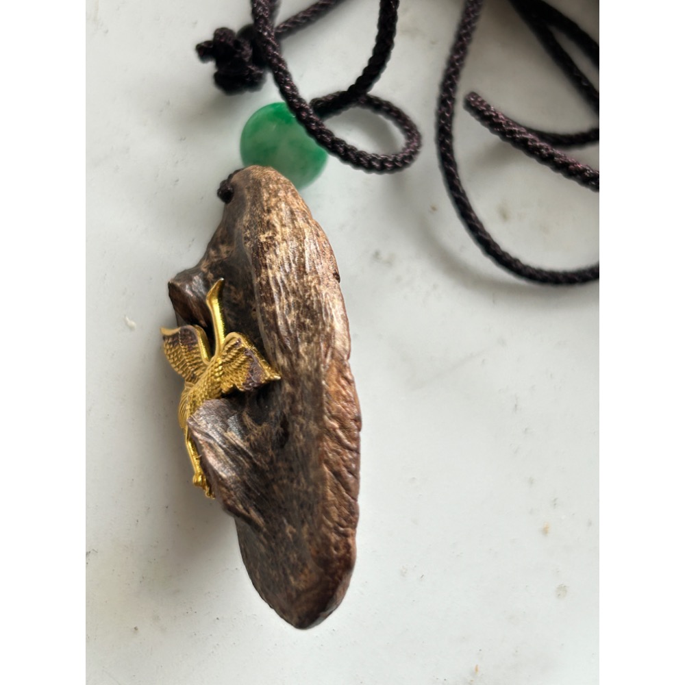 星洲野生沉水沉香吊飾-細節圖3