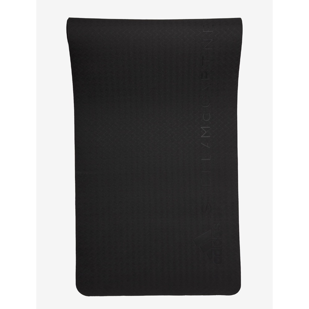 她的時尚 ! adidas by Stella McCartney ! 絕版品🌟頂級國際精品黑色桃子紅色訓練瑜珈墊!-細節圖8