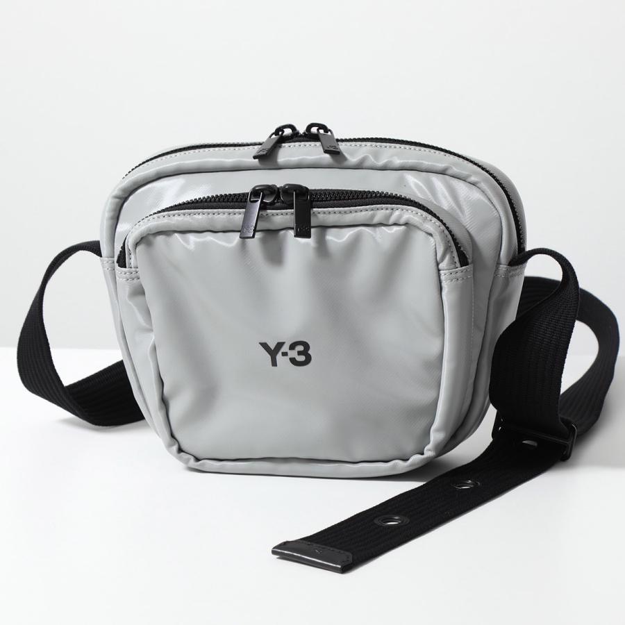 Y-3！Y3~絕版品🌟全球限定！頂級奢華側背包！精品技術實力添加~淺灰色冰感涼感側斜背包、肩背包！-細節圖6