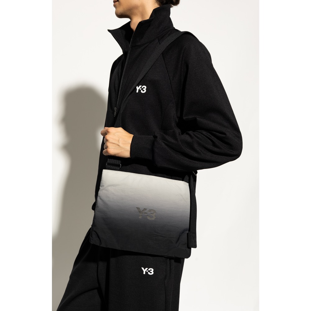 Y-3！Y3！敏捷包🖤極光特別版！全球限量~黑色精品、認證技術包、技術實力增添🌟郵差包、側背包、斜背包、肩背包、手拿包-細節圖6
