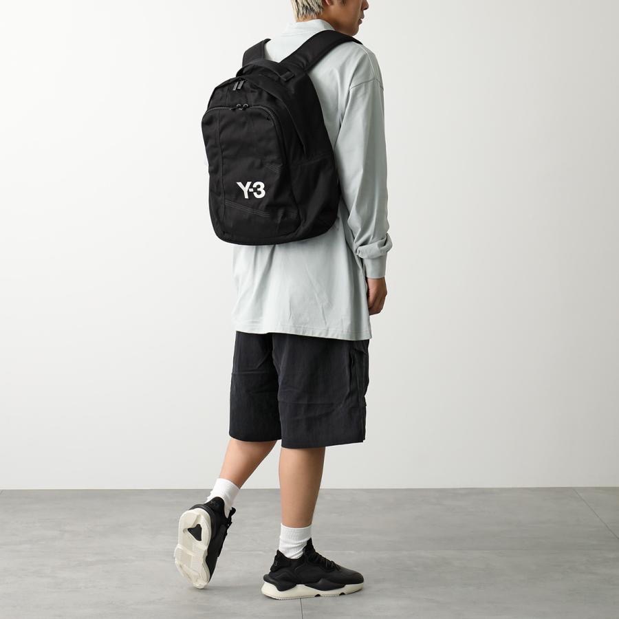 Y-3！Y3！絕版🌟超值優雅奢華版繡紋後背包！全球限定！精品技術實力添加~多功能科技認證黑色頂級機能後背包~-細節圖2