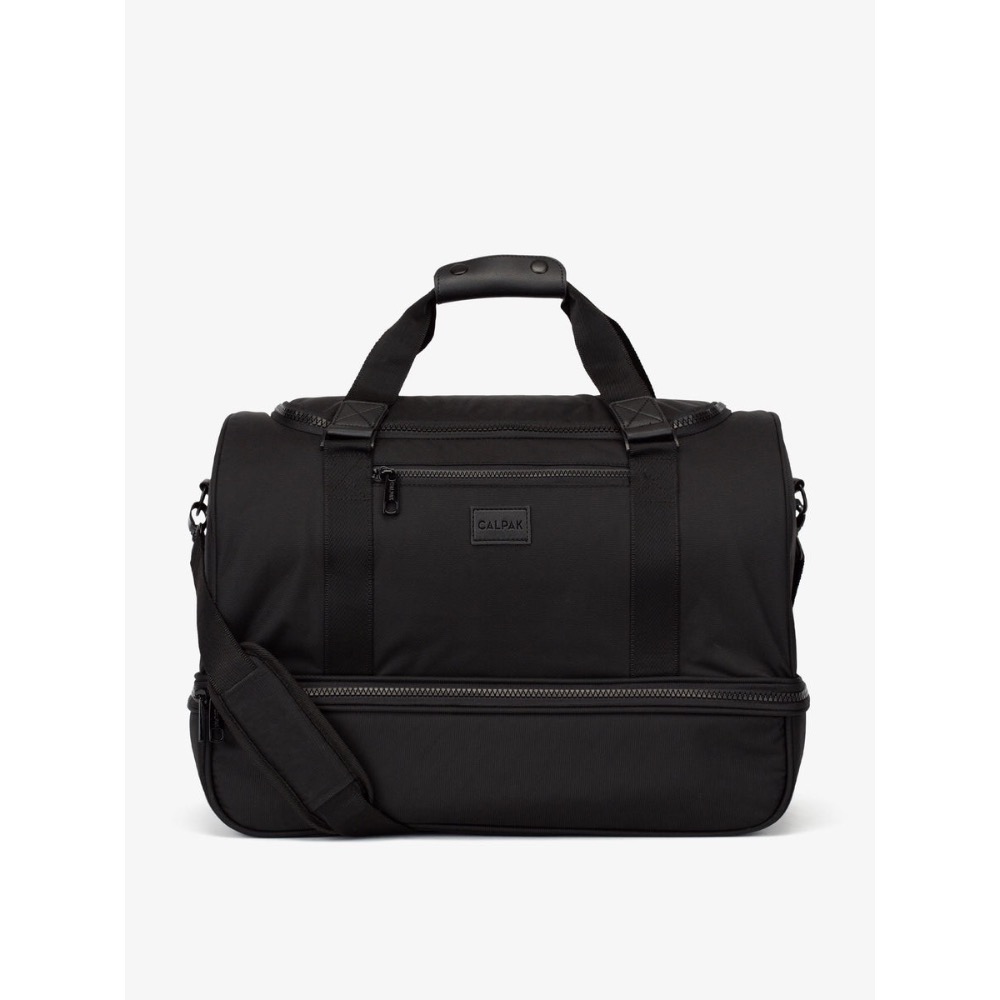 夢幻逸品 ! CALPAK~女孩男孩絕版頂級精品旅行袋 ! 黑色多功能旅行包、手提包、健身包、收納包！好萊塢女明星御用品-細節圖2
