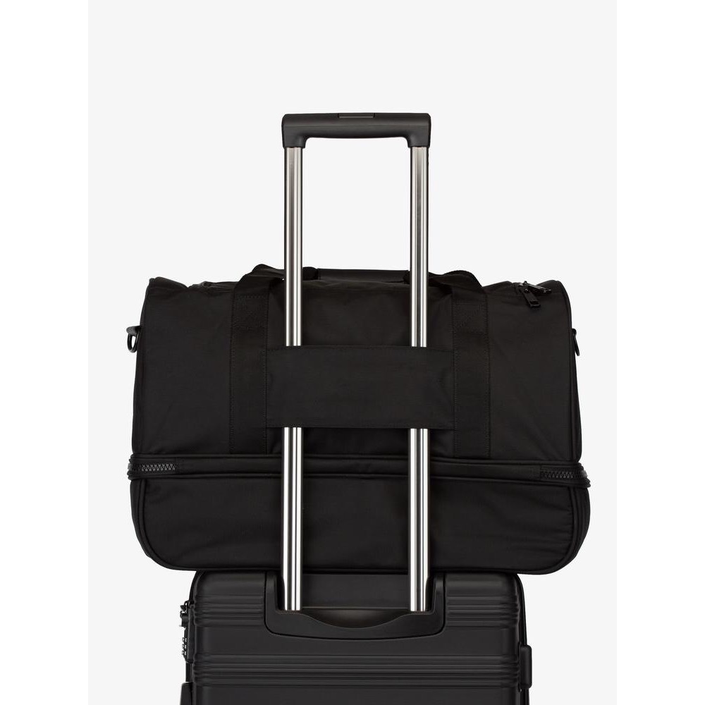 夢幻逸品 ! CALPAK~女孩男孩絕版頂級精品旅行袋 ! 黑色多功能旅行包、手提包、健身包、收納包！好萊塢女明星御用品-細節圖3