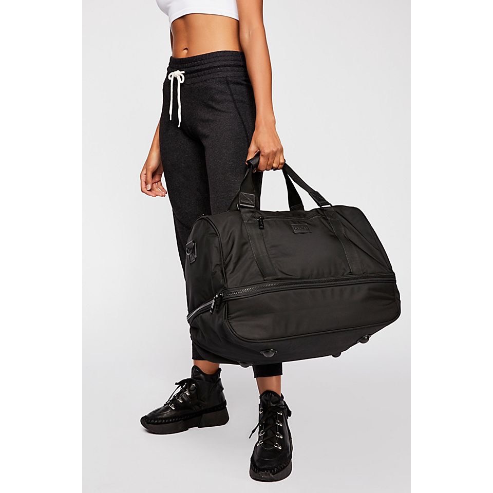 夢幻逸品 ! CALPAK~女孩男孩絕版頂級精品旅行袋 ! 黑色多功能旅行包、手提包、健身包、收納包！好萊塢女明星御用品-細節圖4