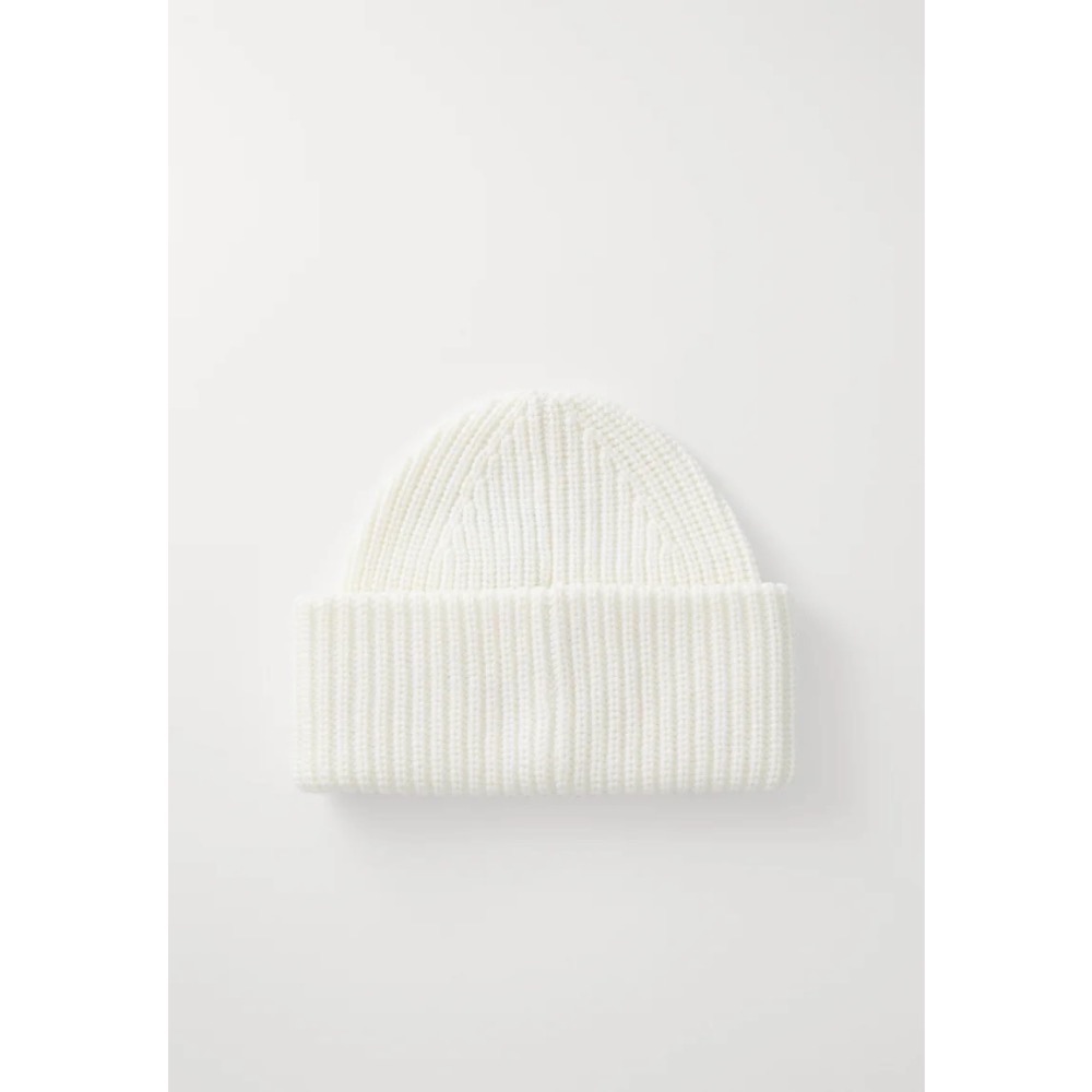 COACH 💛 絕版精品~唯美蔻馳標緻!柔美溫暖~奶油色、杏色、淺米色！羊毛帽、毛線帽、針織帽 🖤-細節圖2