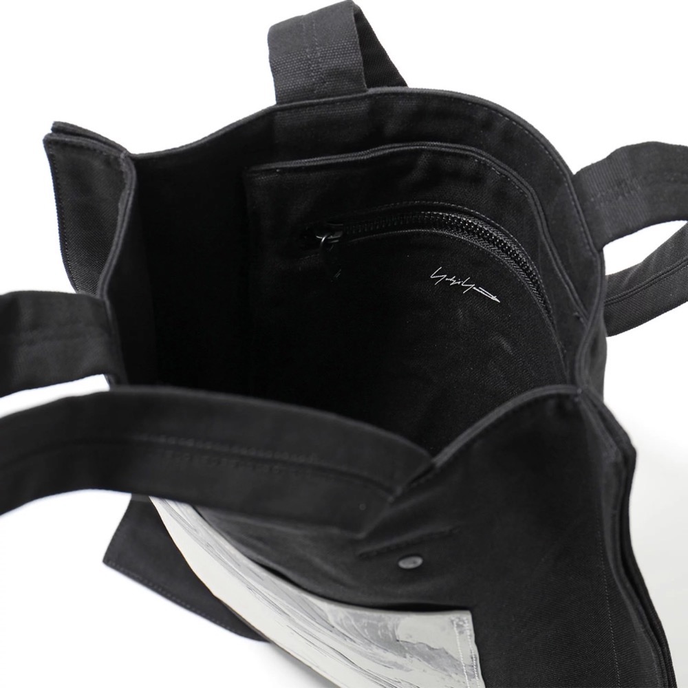 Y-3！Y3！絕版品🌟華麗限定！全球限購限量~花語花卉海棠～黑色托特包、側背包、斜背包、肩背包~收藏款！-細節圖8