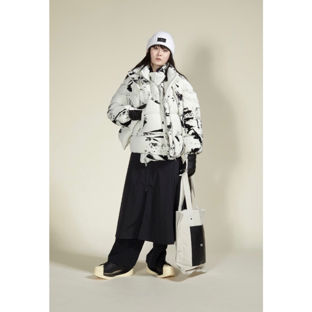 Y-3！Y3~絕版品🌟華麗限定！全球限購限量~頂級精品！至善前瞻！奶油色杏色、黑色托特包、側背包、斜背包、肩背包~收藏款-細節圖6