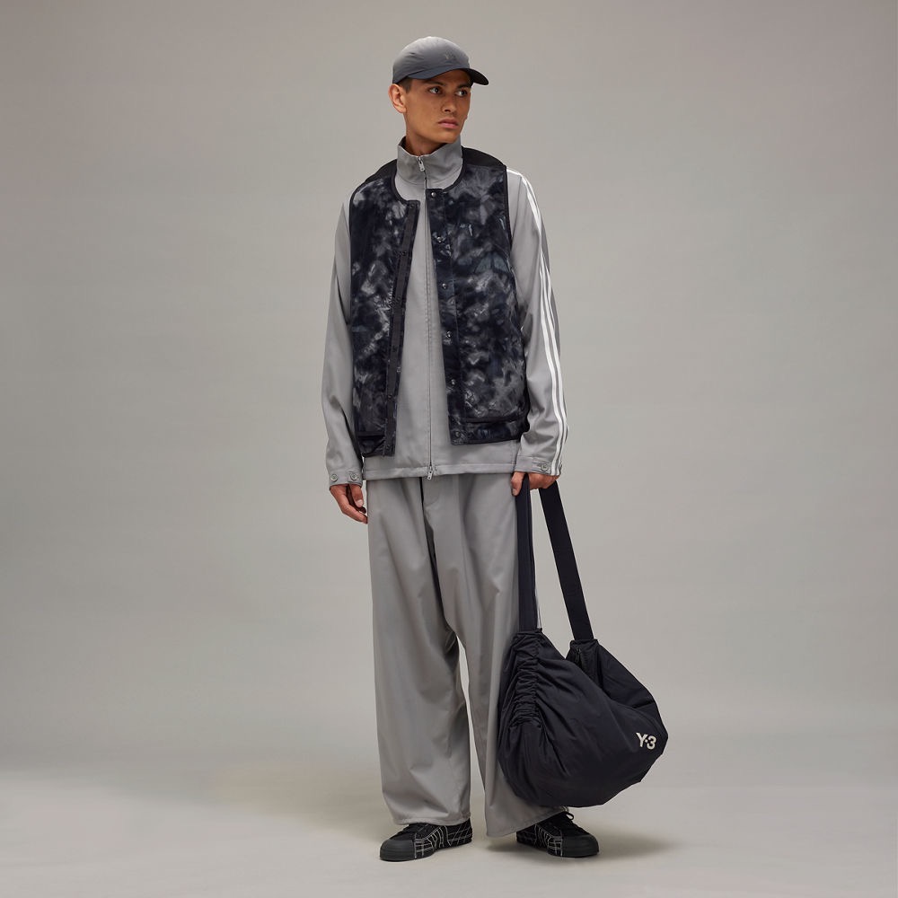 Y-3🌟 Y3 ! 幻影✨限定絕版!極稀有💛快閃限定🌟頂級精品~黑色!珍稀版俐落專利認證機動背心!-細節圖3