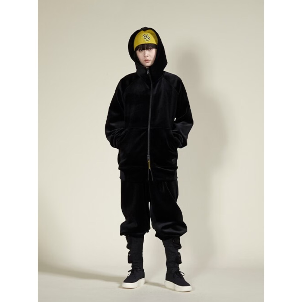 Y-3🌟Y3 💛 絕版精品~藝術師草寫標緻!柔美溫暖水果甜椒、芥末黃色~羊毛帽、毛線帽、針織帽 🧡-細節圖3