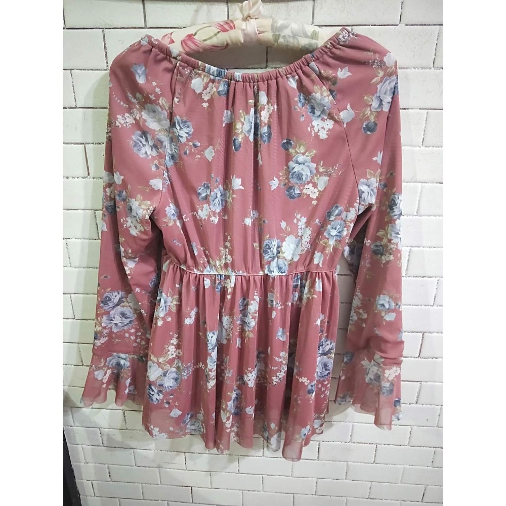 專櫃正品0918雪紡紗上衣(C)-細節圖3