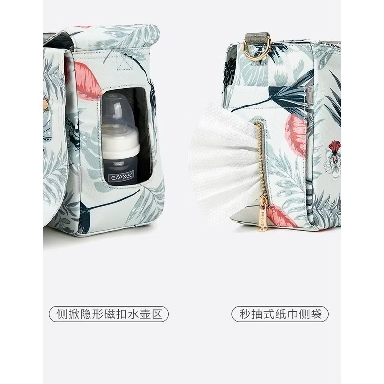 全新高質感媽媽包/推車包(M)-細節圖5