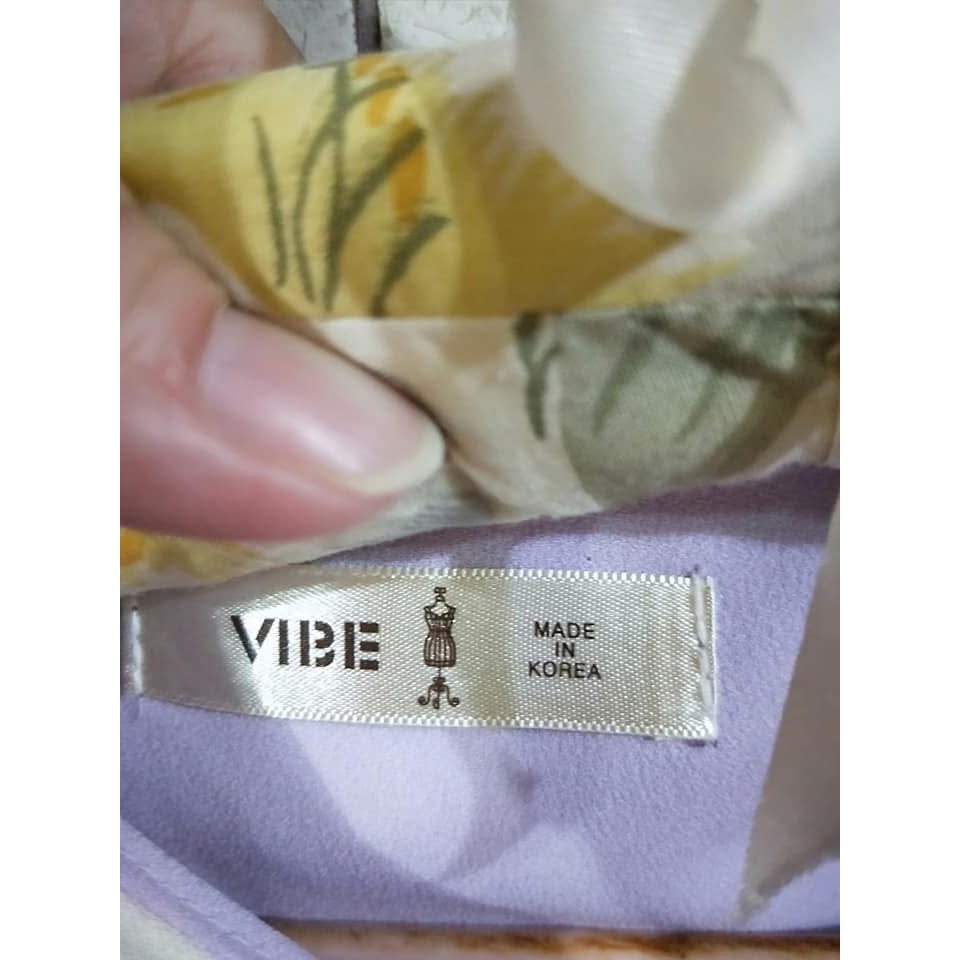 正韓拼接蕾絲雪紡上衣（C)-細節圖2