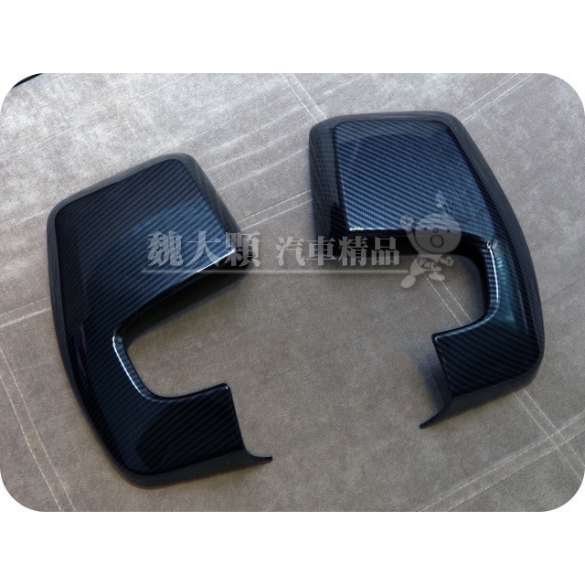 TOURNEO CUSTOM(18-22)仿碳纖維後視鏡飾罩(一組一車份)ー福特旅行家-細節圖2