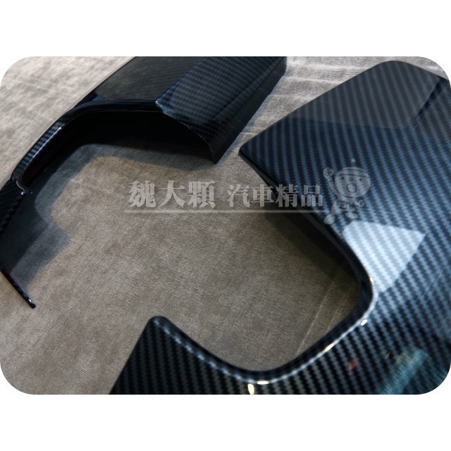 TOURNEO CUSTOM(18-22)仿碳纖維後視鏡飾罩(一組一車份)ー福特旅行家-細節圖3
