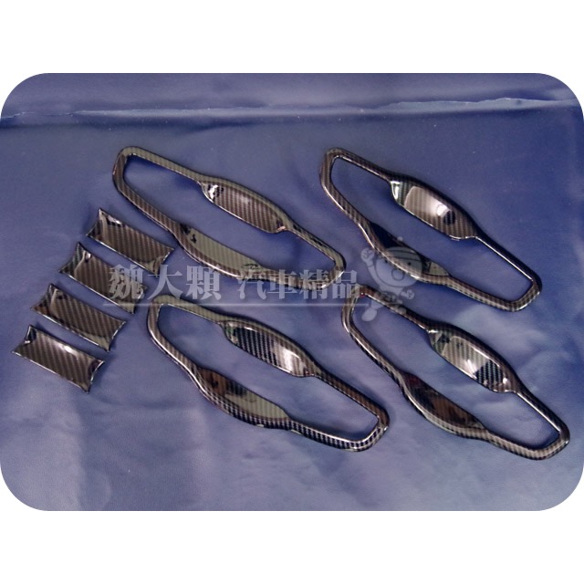 CR-V(17-23)仿碳纖維門把內蓋(一組一車份)ー不含門把 CRV 5代 五代-細節圖2