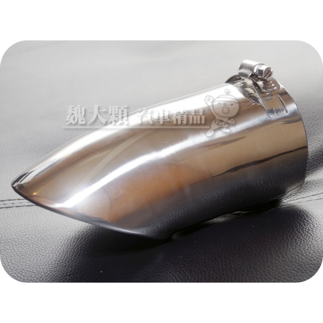 CUSTIN(22-)不銹鋼尾飾管 束環固定下彎型(一組一車份)-KU-細節圖2