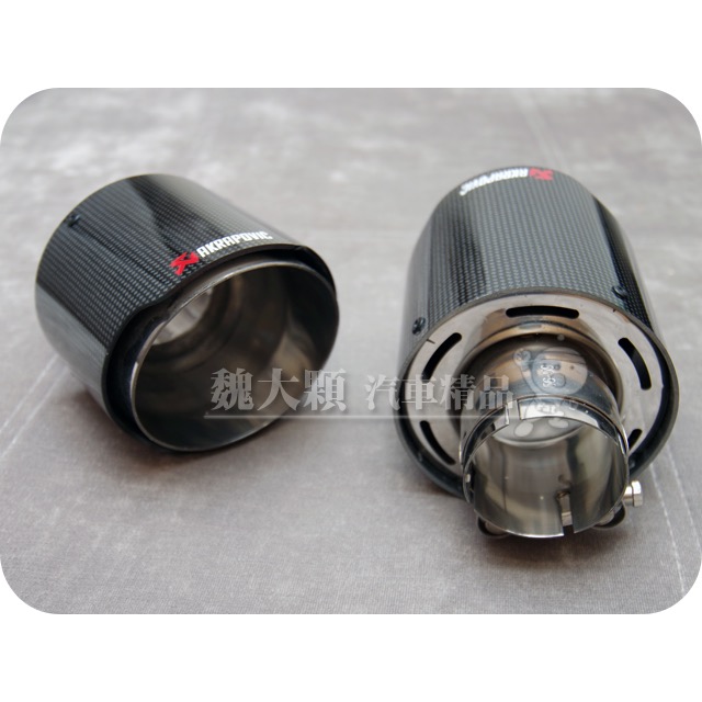 TIIDA(13-23)亮面碳纖維尾飾管 銳邊款式束環固定(一組一車份)-C12-細節圖2