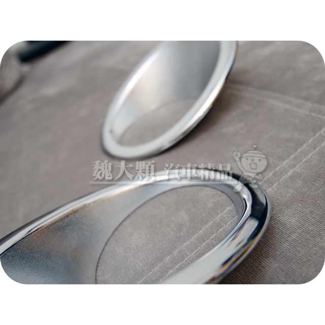 CR-V(07-09)鍍鉻前霧燈框(一組一車份)-非燈殼 CRV 3代-細節圖3