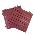 【PMU必美優】 DIY工作小棧板組合墊4片組 卡扣式塑膠組合地墊 Plastic Mat-規格圖3