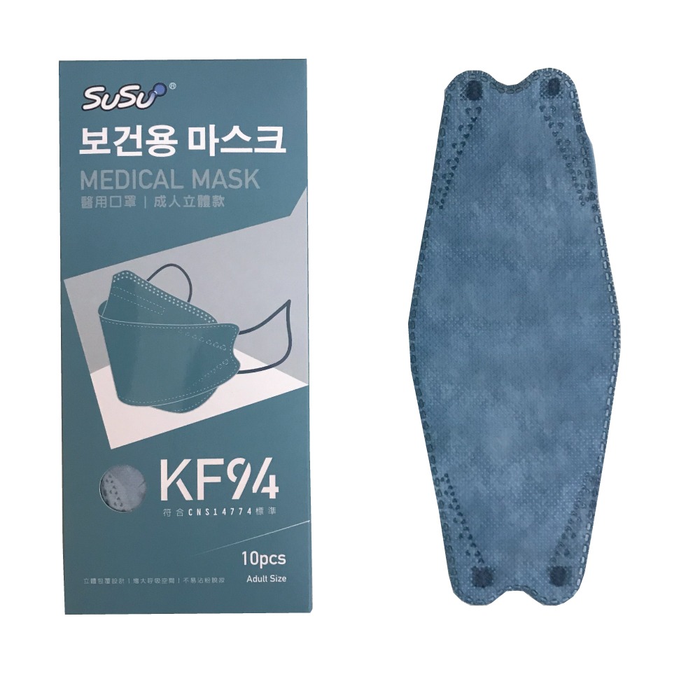 KF94成人醫用口罩 香草綠 超商取貨 KF94 Mask-規格圖8