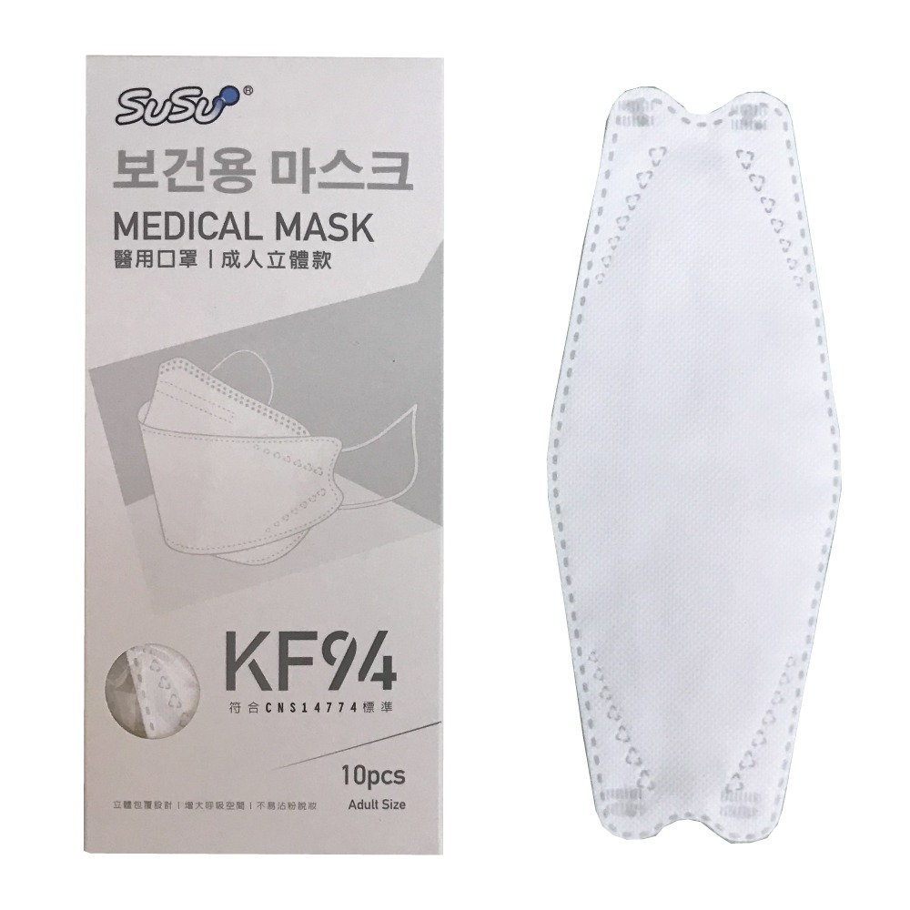 KF94成人醫用口罩 香草綠 超商取貨 KF94 Mask-規格圖8