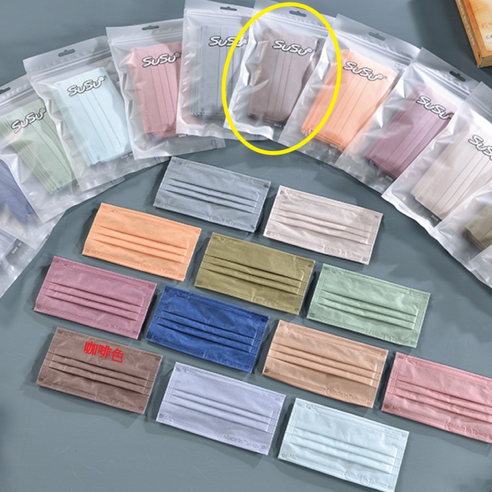 天心/盛籐成人平面醫用口罩 多色選擇 Mask-規格圖4