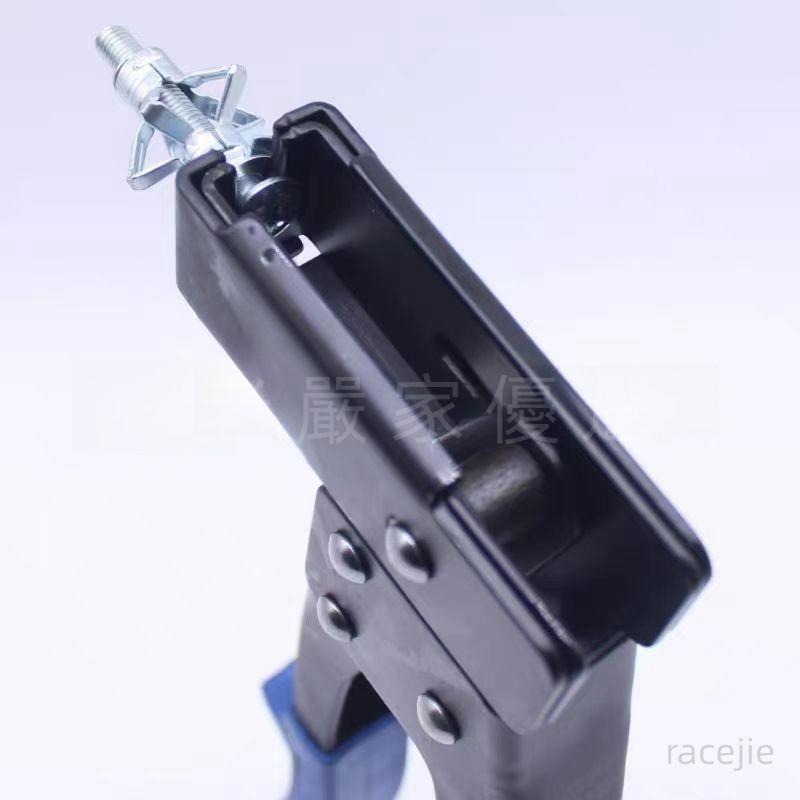 現貨  拉槍 花瓣螺母專用拉槍 半自動壁虎槍 中空壁虎槍 膨脹螺絲拉槍 壁虎螺絲 螺母專用 花瓣拉進槍 半自動-細節圖4