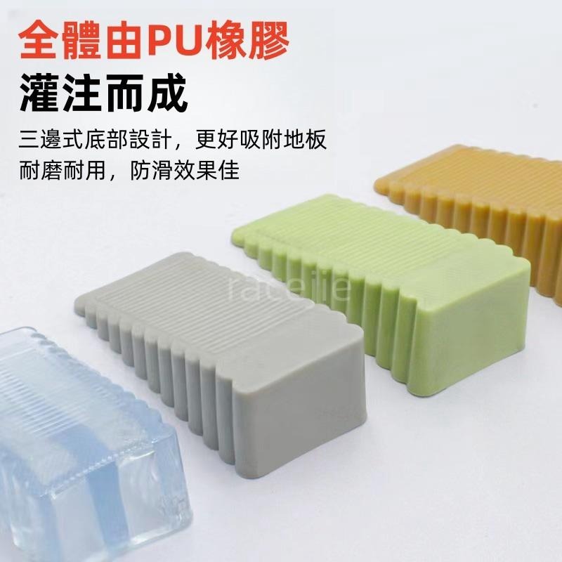 現貨 門塞 門檔  加厚橡膠 可移動設計 防滑靜音 免打孔 門檔門塞 門塞 門檔阻門器 防風門塞防撞堵門工具 固定頂門-細節圖2