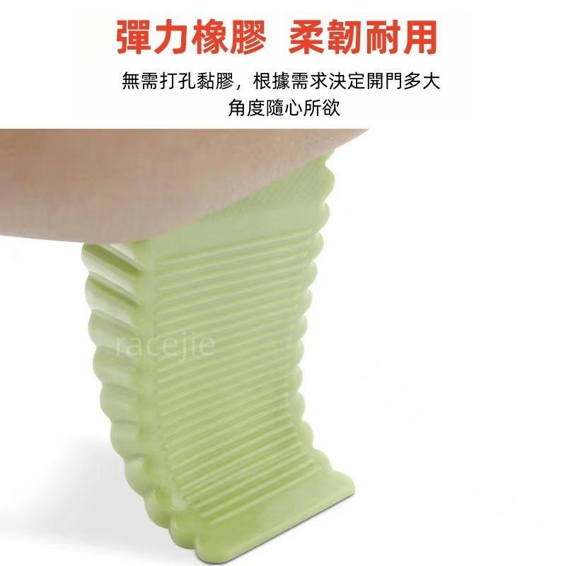 現貨 門塞 門檔  加厚橡膠 可移動設計 防滑靜音 免打孔 門檔門塞 門塞 門檔阻門器 防風門塞防撞堵門工具 固定頂門-細節圖4