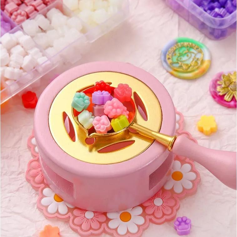 現貨 火漆印章蠟粒 馬剋龍 火漆蠟粒 全套一整套盒裝蠟粒章頭套裝 火漆套裝 火漆印章蠟粒 盒裝-細節圖7