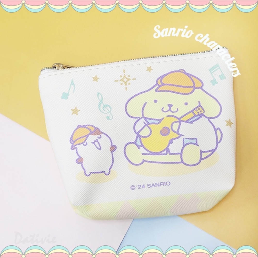 斜紋皮革錢包-三麗鷗SANRIO-規格圖2