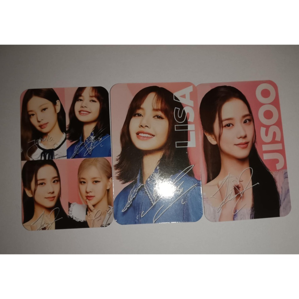 BLACKPINK小卡，野周-規格圖1