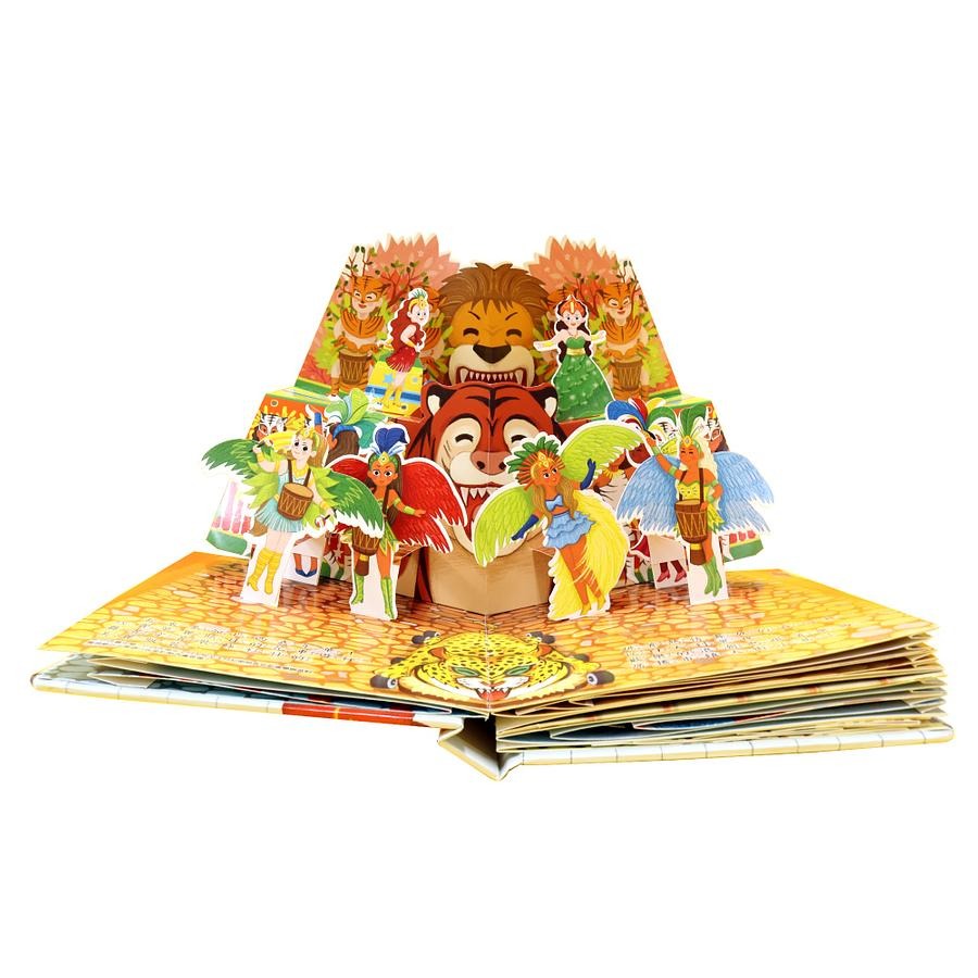 環遊世界3D立體書：熱鬧的節慶-細節圖2