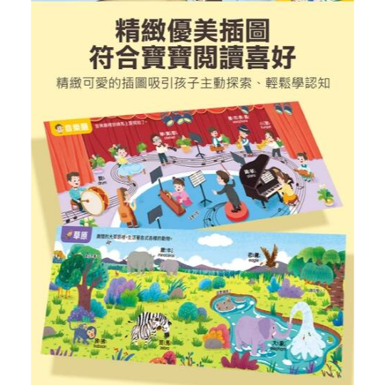 風車圖書 會說話的動物翻翻書-細節圖3