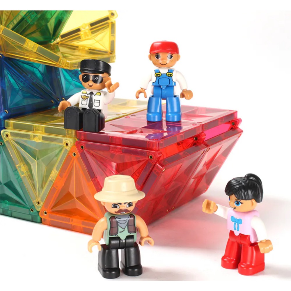 MNTL 磁力片 小磁人（4pcs)-細節圖2