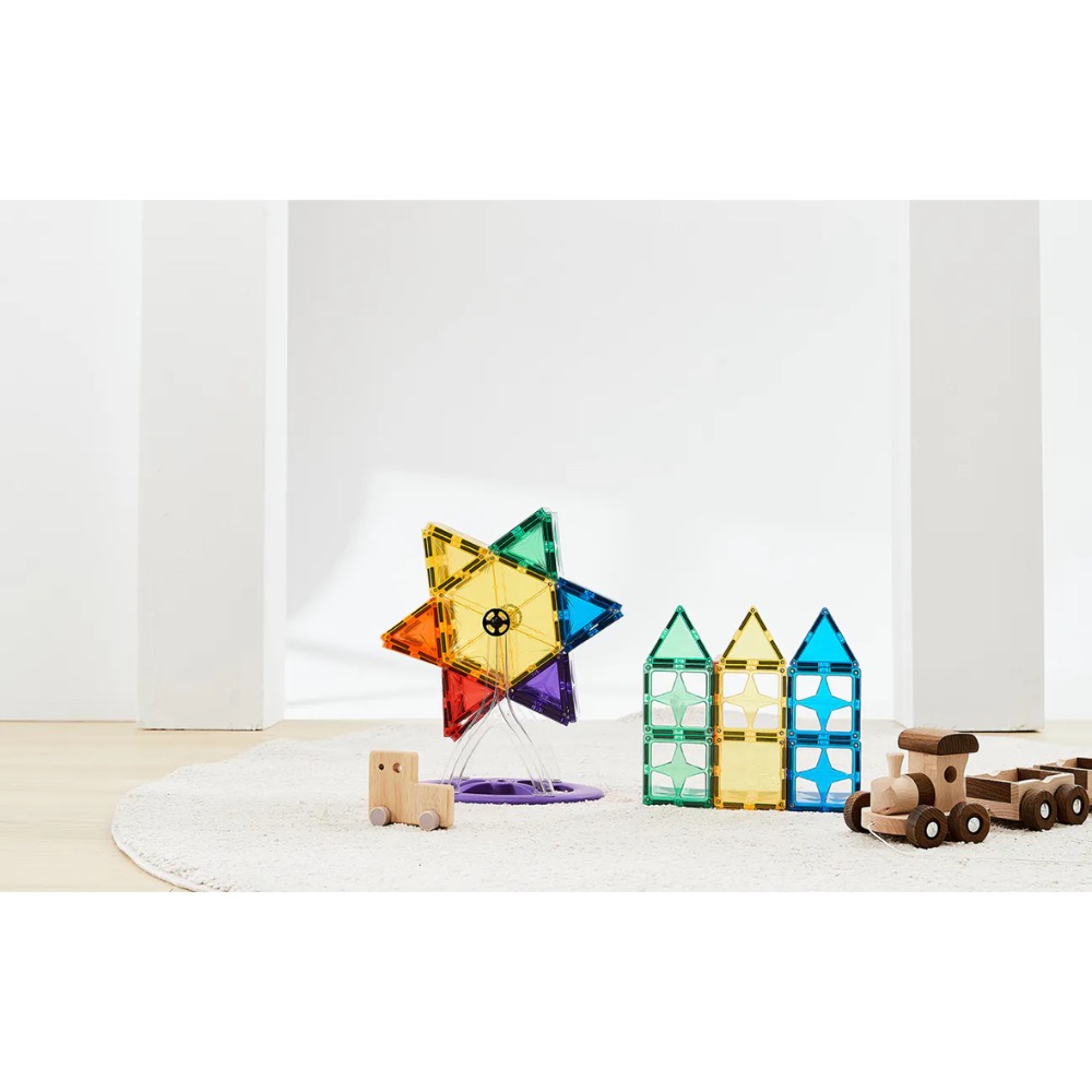 MNTL 磁力片 摩天輪組合-經典色（46pcs)-細節圖3