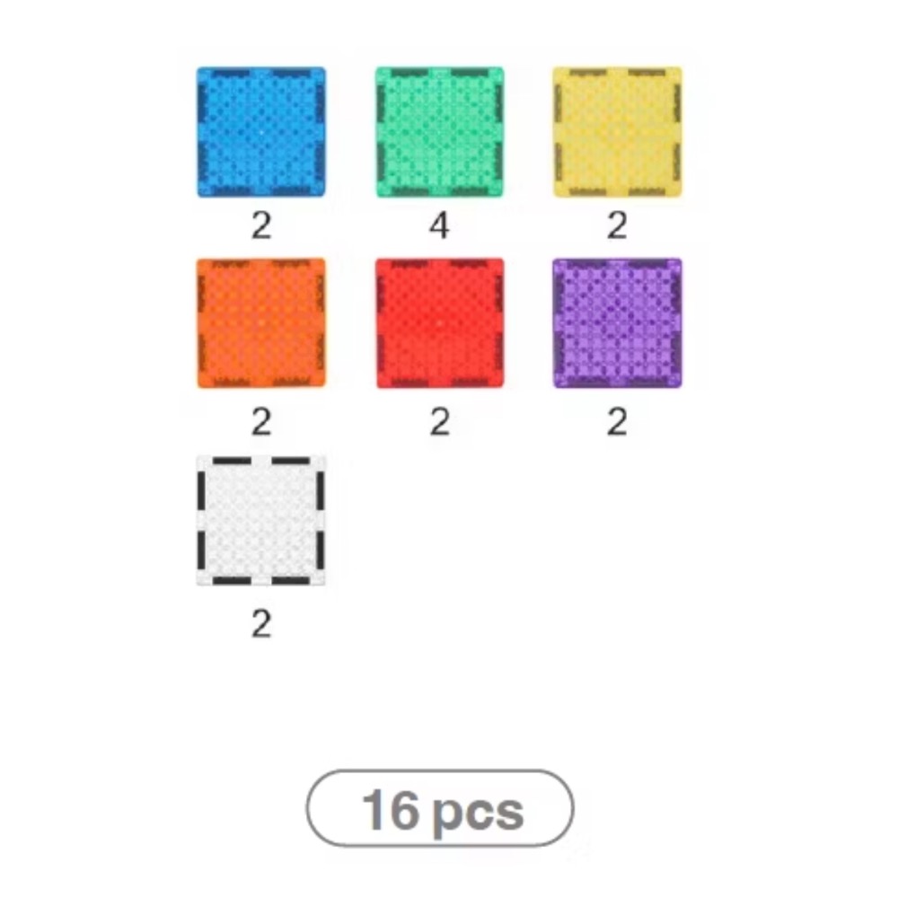 MNTL 磁力片 積木好朋友16pcs-細節圖7