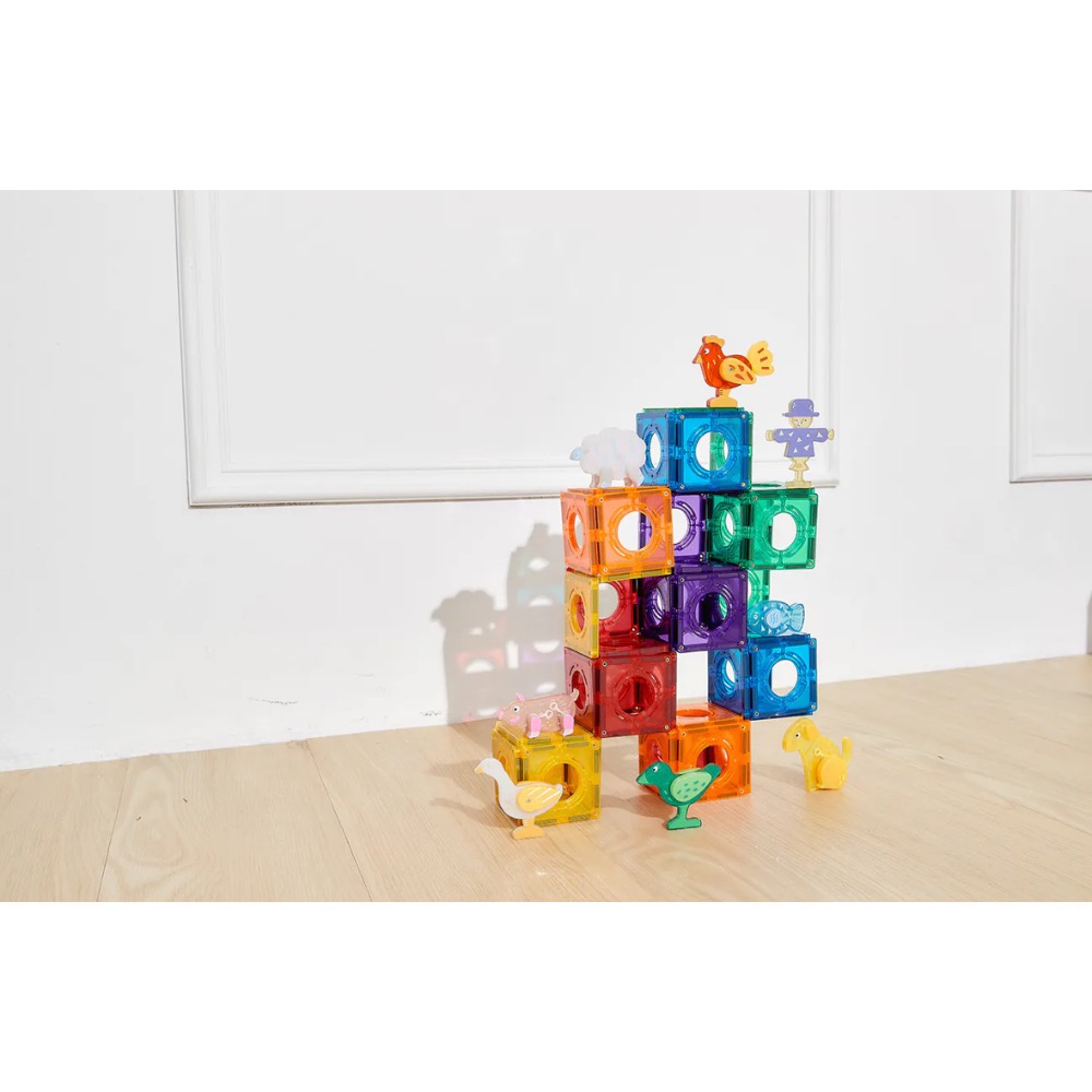 MNTL 磁力片 動物公寓（10pcs)-細節圖2