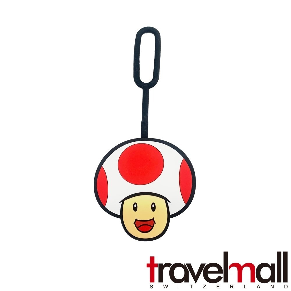 Travelmall 任天堂 超級瑪莉歐行李吊牌-蘑菇-細節圖2